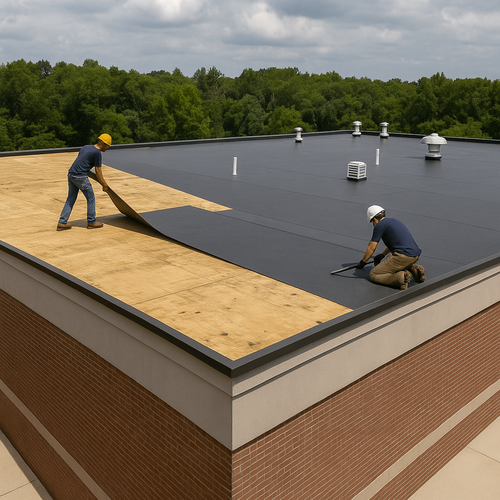 commercial roof replacement